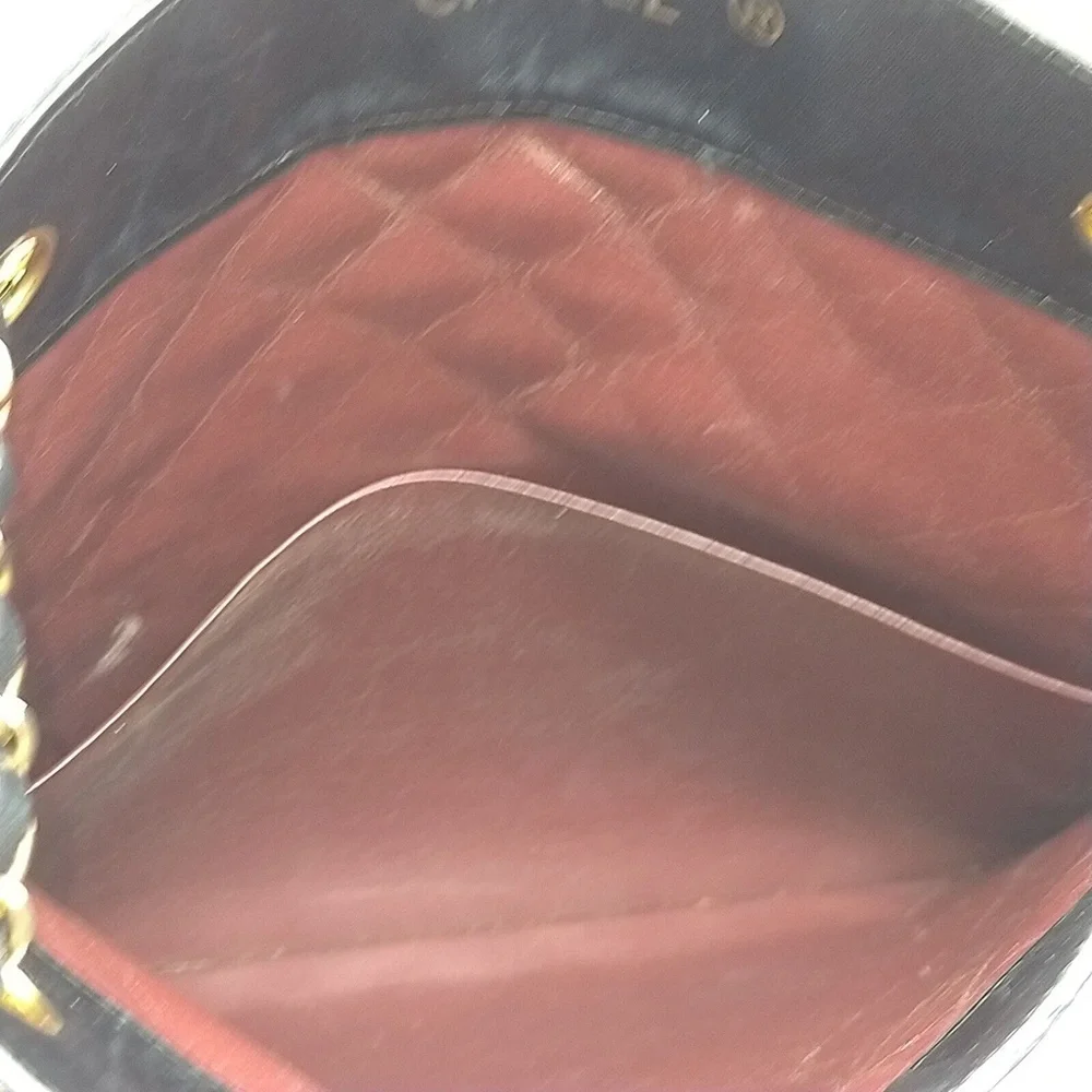 Chanel Black Lamb Skin Hand Bag - Picture 8 of 9